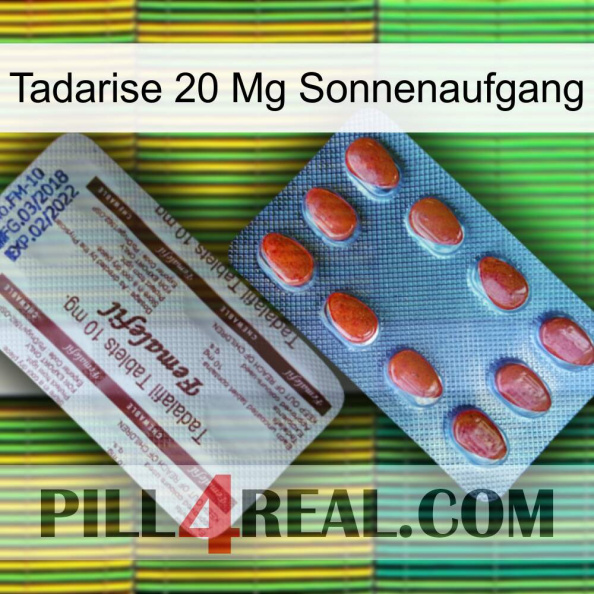 Tadarise 20 Mg Sunrise 36